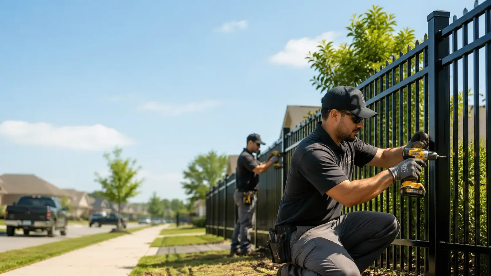 Metal Fence Installation in George, IA